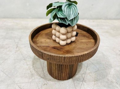 ribbed side tables-50cm